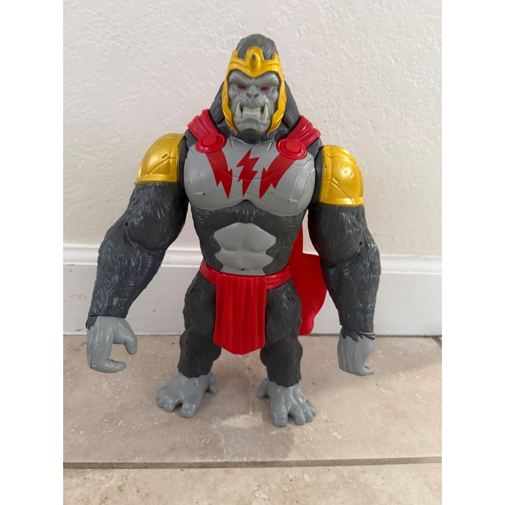 DC Comics Gorilla Grodd Action Figure Justice League Villain Gold Armor Red Cape
